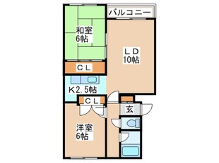 サンライズＭＳ１の物件間取画像